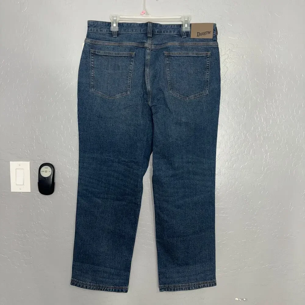 Duluth Trading Mens DuluthFlex Ballroom Relaxed Fit Jeans, 38x30